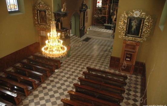 Kosciół Świętej Trójcy - wnętrze po zakończeniu prac renowacyjnych