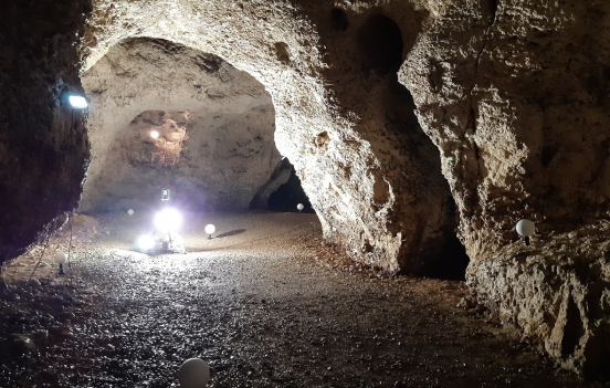 skanowanie laserowe w Jaskini Nietoperzowej