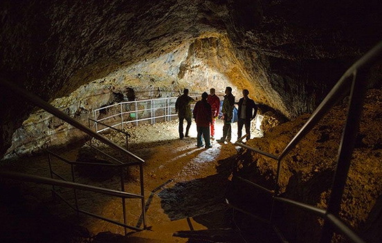 Jaskinia Głęboka - trasa turystyczna
